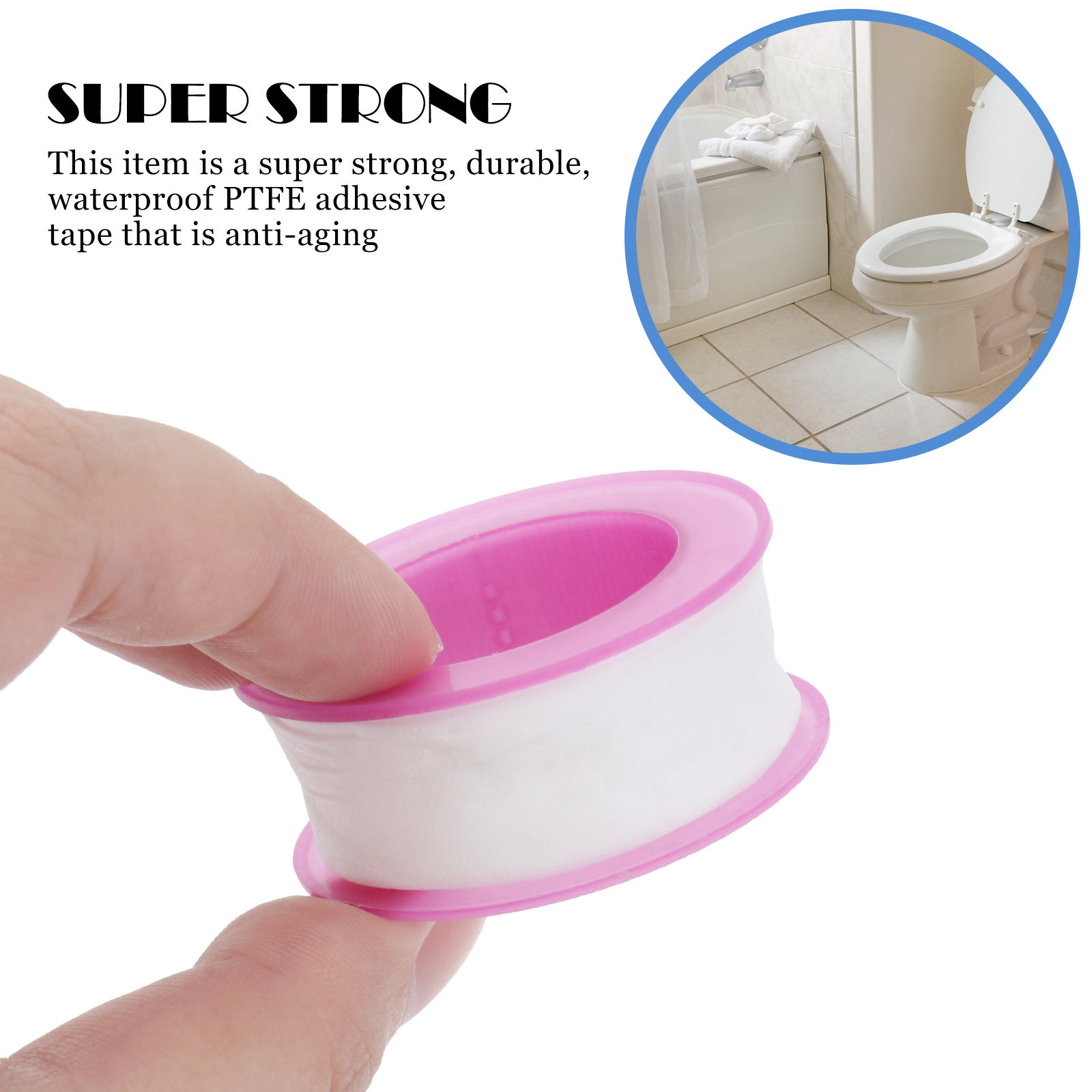 Ptfe Tape Thread - 10 Rolls Premium Ptfe Thread Seal