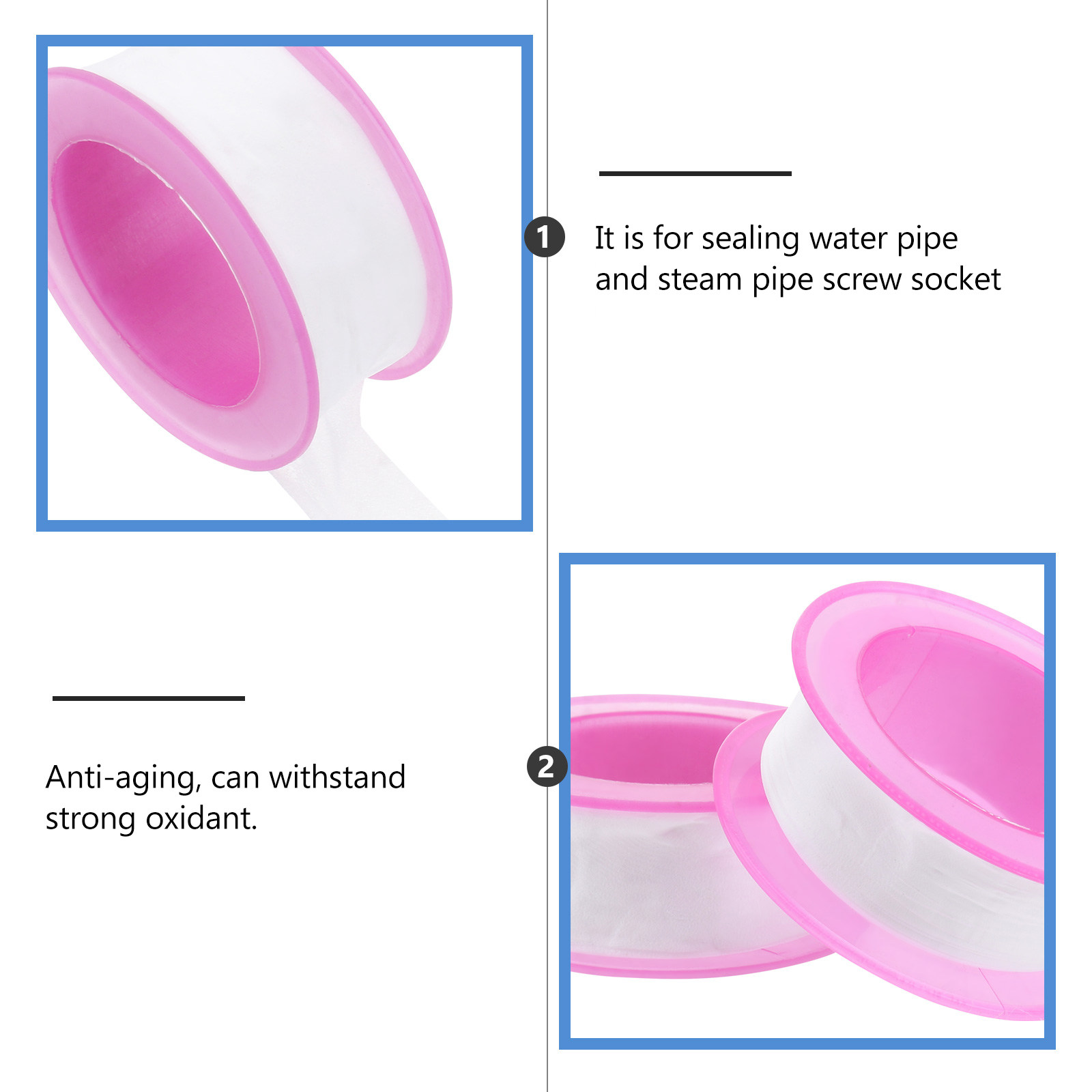 10 Rolls Premium Ptfe Thread S - Ptfe Tape Thread 评论和价格