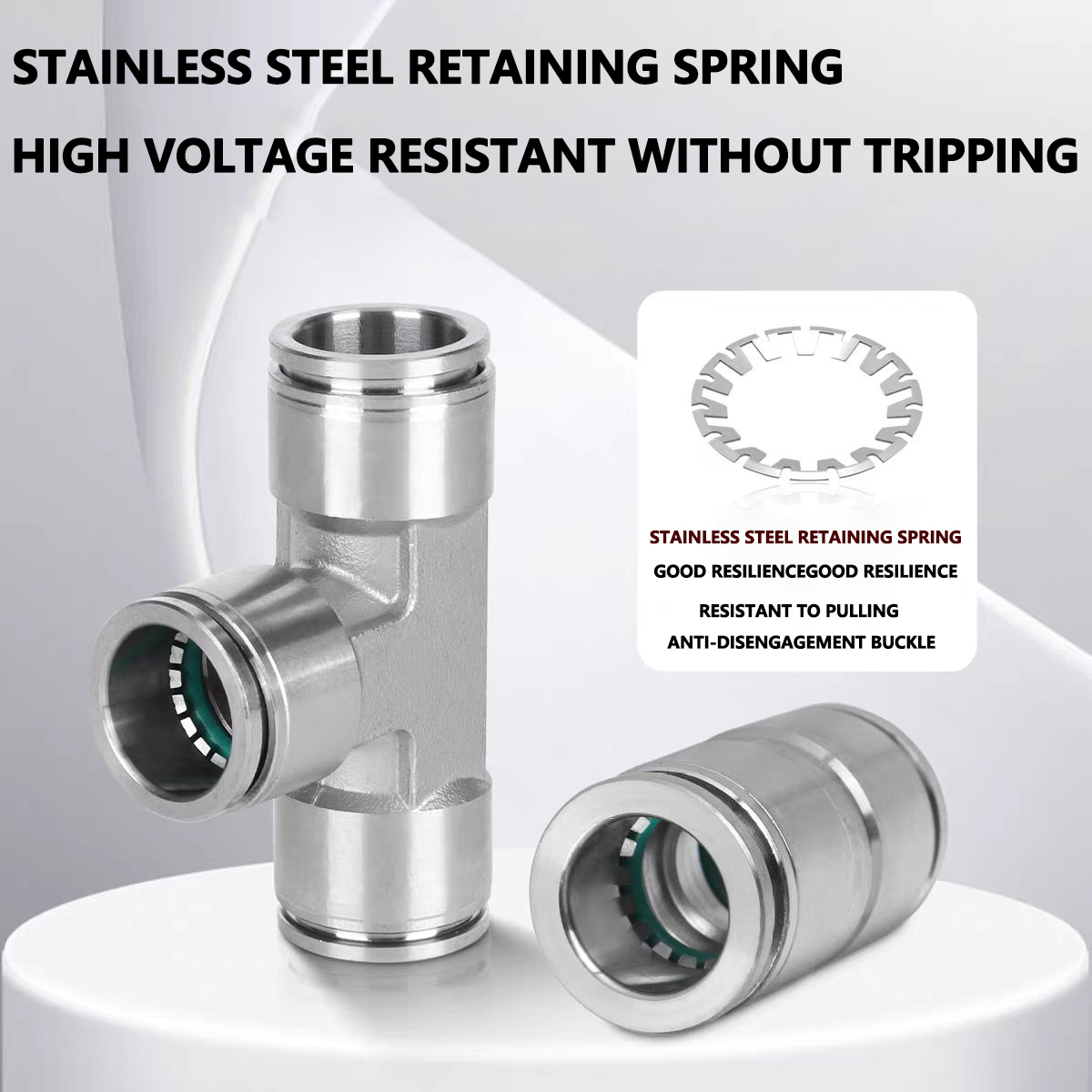 Pneumatic Hose Fitting 304 Sta - Compression Fitting Brass 评论和价格